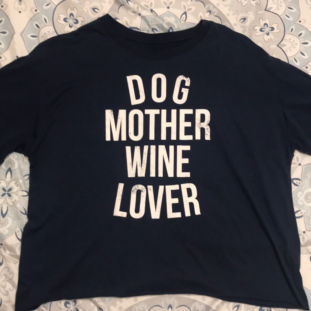 Modern Lux Graphic Cropped Tee